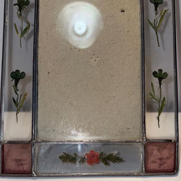 Floral Stained Glass Picture Frame - Picture 4 of 8